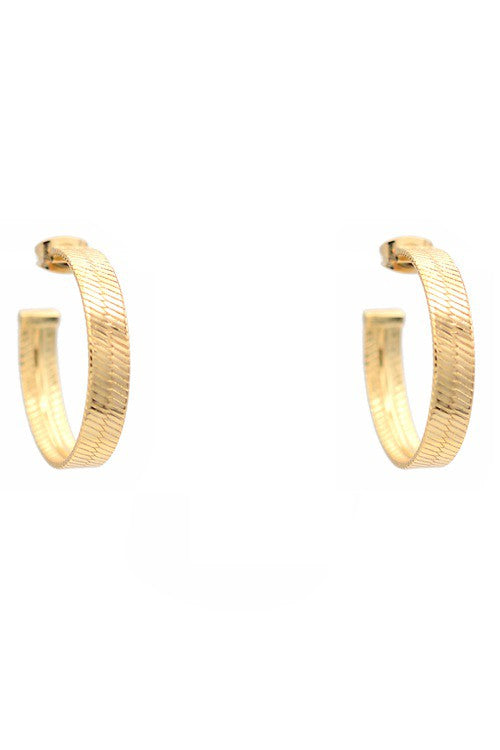 Gold Filled Hoop Earrings